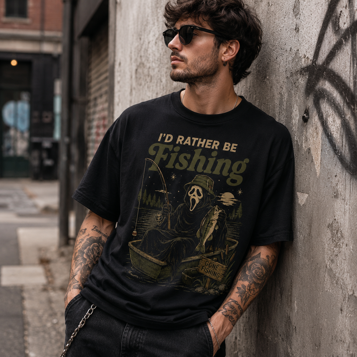 I'd Rather Be Fishing - GH, Moonlight and Quiet Mischief - lifestyle